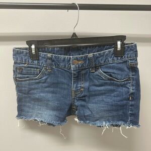 Mossimo Blue Denim Jean Shorts for Women